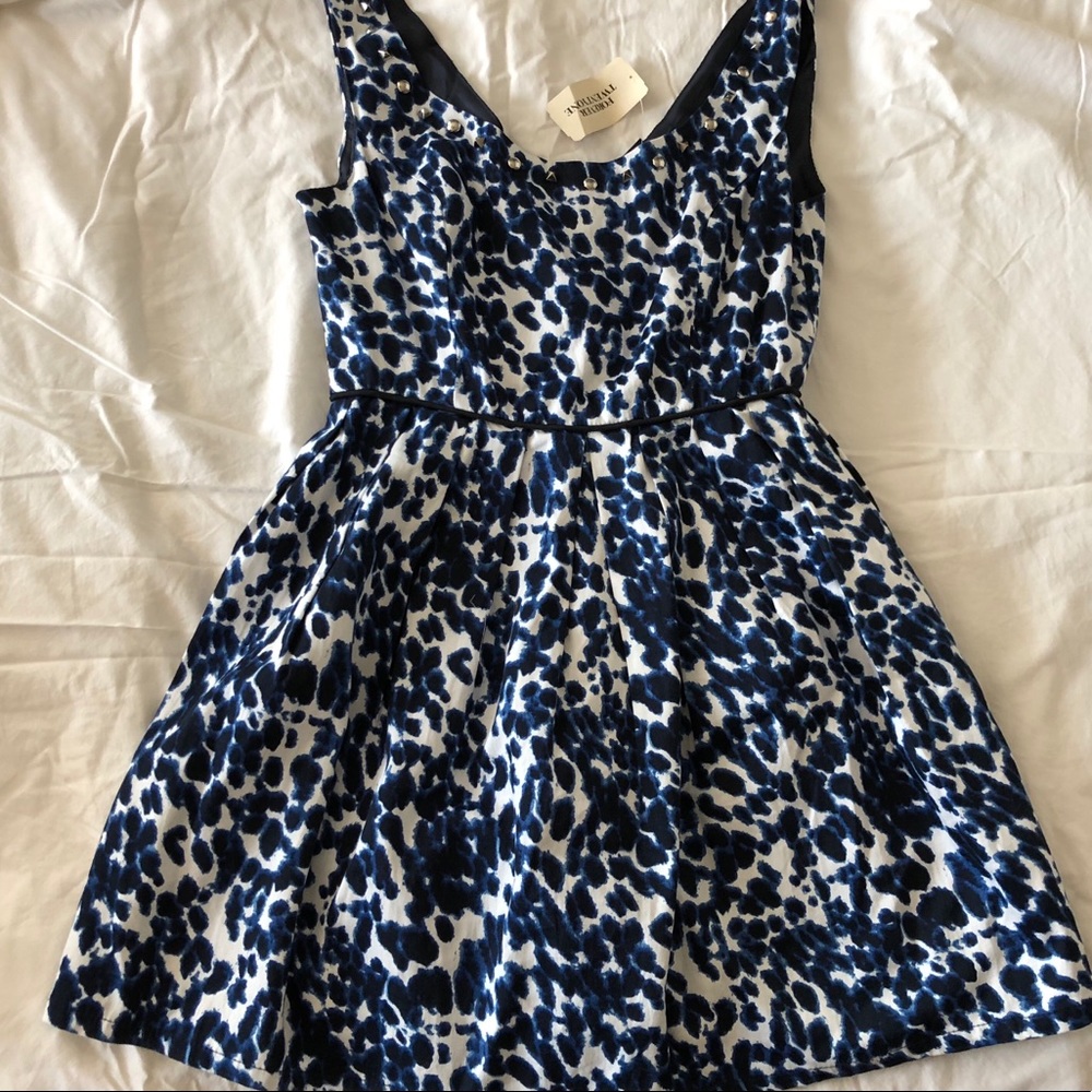 Print dress NWT